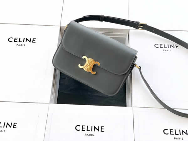 Fake Celine Gray Triomphe High Quality Discount Handbags Outlet